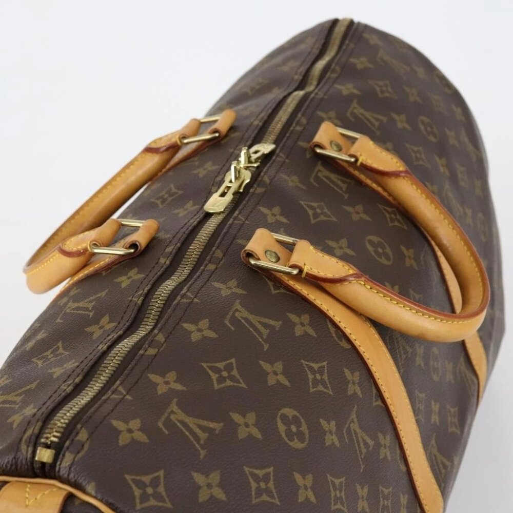 LOUIS VUITTON Monogram Keepall 50 Boston Bag M41426 LV Auth 154808 - Picture 7 of 16